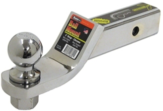 Ball Mount Assembly 2" Ball 2" Drop Chrome 5K